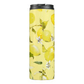 Waterverf citroenen 15 thermosbeker (Achterkant)