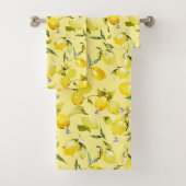 Waterverf citroenen 16 bad handdoek (Insitu)