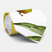 Waterverf citroenen 17 stropdas (Opgerold)