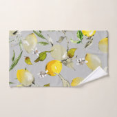 Waterverf citroenen 18 bad handdoek (Handdoek)