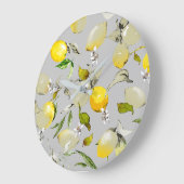 Waterverf citroenen 18 grote klok (Hoek)