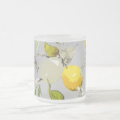 Waterverf citroenen 18 matglas koffiemok (Center)
