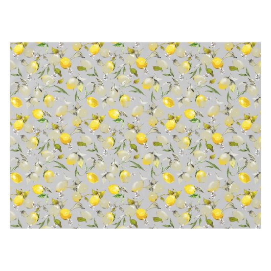 Waterverf citroenen 19 tafelkleed (Voorkant (Horizontaal))