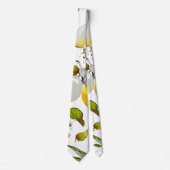 Waterverf citroenen 20 stropdas (Voorkant)