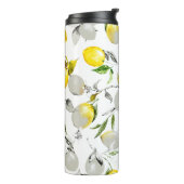 Waterverf citroenen 21 thermosbeker (Gedraaid links)