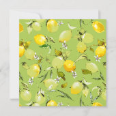 Waterverf citroenen 22 aankondiging (Voorkant)