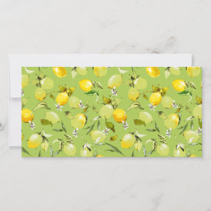 Waterverf citroenen 22 aankondiging