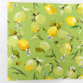 Waterverf citroenen 22 drieluik uitnodiging (Binnenzijde eerst)