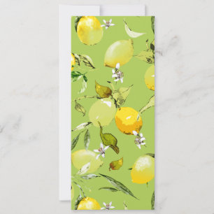 Waterverf citroenen 22 save the date