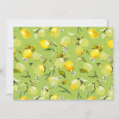 Waterverf citroenen 22 save the date (Achterkant)