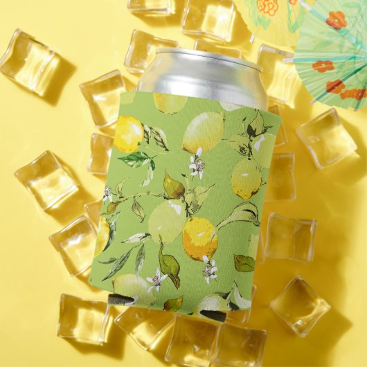 Waterverf citroenen 23 blikjeskoeler (Insitu Zomer)