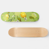 Waterverf citroenen 23 persoonlijk skateboard (Horizontaal)