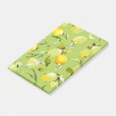 Waterverf citroenen 23 post-it® notes (Schuin)