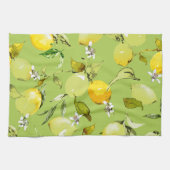 Waterverf citroenen 23 theedoek (Horizontaal)