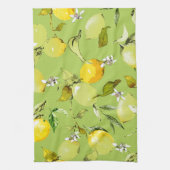 Waterverf citroenen 23 theedoek (Verticaal)