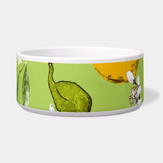 Waterverf citroenen 23 voerbakje (Voorkant)