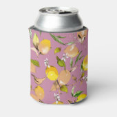 Waterverf citroenen 24 blikjeskoeler (Blikje Achterkant)