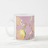 Waterverf citroenen 24 matglas koffiemok (Links)