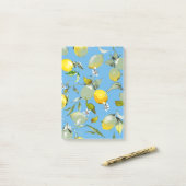 Waterverf citroenen 26 post-it® notes (Op bureau)