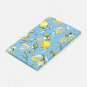 Waterverf citroenen 26 post-it® notes (Schuin)