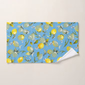 Waterverf citroenen 27 bad handdoek (Handdoek)