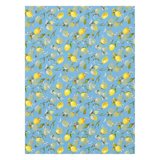 Waterverf citroenen 27 tafelkleed (Voorkant)
