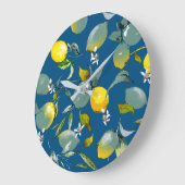 Waterverf citroenen 28 grote klok (Hoek)