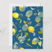 Waterverf citroenen 28 kaart (Achterkant)