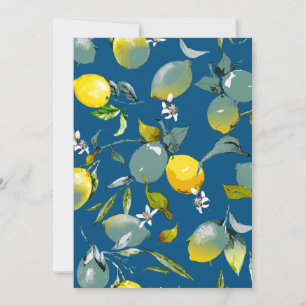 Waterverf citroenen 28 save the date