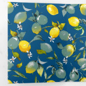 Waterverf citroenen 29 drieluik aankondiging (Binnenzijde eerst)