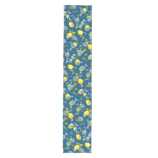 Waterverf citroenen 29 medium tafelloper (Voorkant)