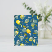 Waterverf citroenen 29 save the date (Staand voorkant)