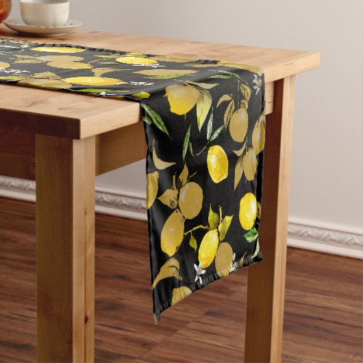 Waterverf citroenen 30 medium tafelloper (Voorbeeld)