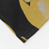 Waterverf citroenen 31 fleece deken (Hoek)