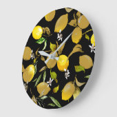 Waterverf citroenen 31 grote klok (Hoek)