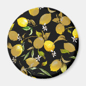 Waterverf citroenen 31 magneet (Voorkant)