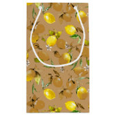 Waterverf citroenen 32 klein cadeauzakje (Achterkant)