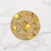 Waterverf citroenen 33 confetti (Kleine voorkant)