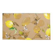 Waterverf citroenen 33 kussensloop (Achterkant)