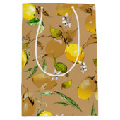 Waterverf citroenen 33 medium cadeauzakje (Voorkant)