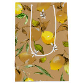 Waterverf citroenen 33 medium cadeauzakje (Achterkant)