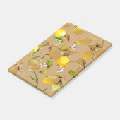 Waterverf citroenen 33 post-it® notes (Schuin)