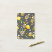 Waterverf citroenen 35 post-it® notes (Op bureau)