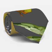 Waterverf citroenen 35 stropdas (Opgerold)