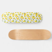 Waterverf citroenen 5 persoonlijk skateboard (Horizontaal)