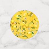 Waterverf citroenen 8 confetti (Kleine voorkant)