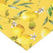 Waterverf citroenen 8 tafelkleed (Gekanteld)