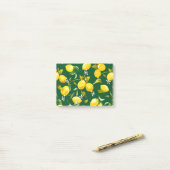 Waterverf citroenen 9 post-it® notes (Op bureau)