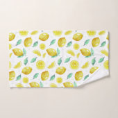 Waterverf citroenen bad handdoek (Handdoek)