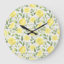 Waterverf Citroenen & Barnwood